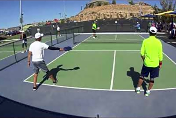 GSC Pickleball Huntsman 2017 MD 4.5 60-64 (4021) 2-5