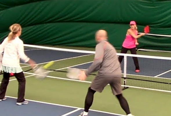 St Louis Advanced Pickleball Rec Play-Jennifer Lincoln/Scott Maschmann v Cyndy Frazier/Dylan Frazier