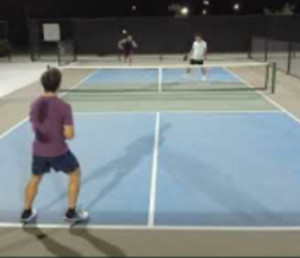 Pickleball 3.5 - 4.0 games, Vegas Pickleball at Sunset park, hot night, ...