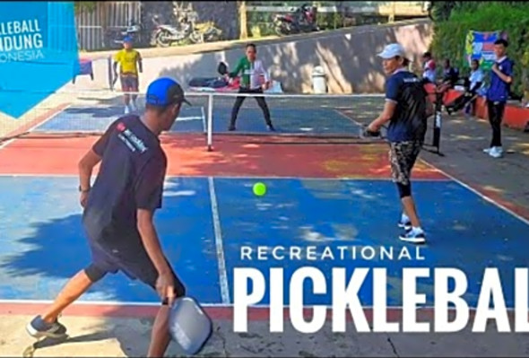 PICKLEBALL BANDUNG REC PLAY - HermanH-Risdi v Rudini-Bastian - Pickleball Indonesia