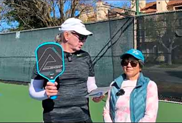 AMA Sport Kronos Raw Carbon Fiber 16mm Pickleball Paddle - Our First Paddle Test Request