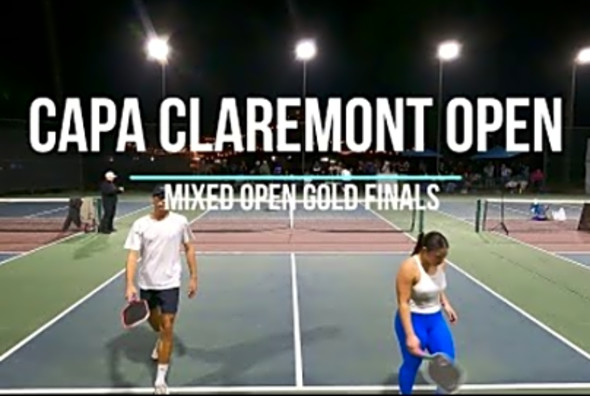 $2000 CAPA Claremont Mixed Open Gold Medal Match Chiron Camila vs Carl Chelsea with BTS footage