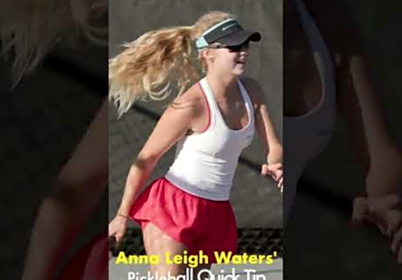 Pickleball Quick Tip with Anna Leigh Waters - Hit DEEP Serves!