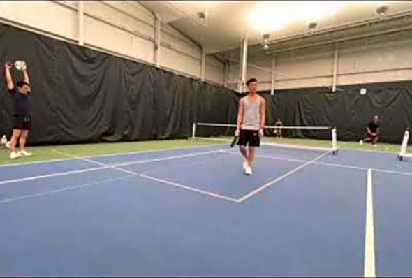 Pickleball Game #42.2 - Eric/Ian vs Julie/Sean