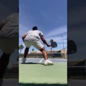 Crazy Singles Rally Against A Pro Pickleball Player #sports #pickleball