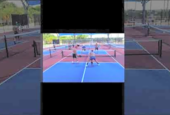 Mens doubles pickleball Naples Florida #fitness #pickleballislife #dinkalink