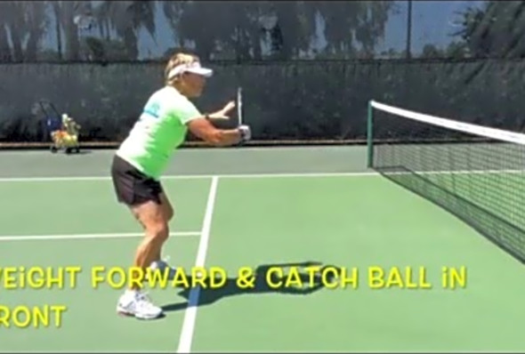 Pickleball: Forward Component of ALL Volleys, Deb Harrison