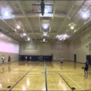 Game 3 Tanner and Bob vs Jordan and I Pickleball Summer 2015 Ladder League