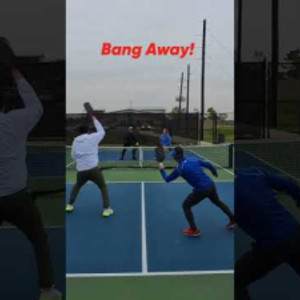 Bang Away! #pickleball #pickleballhighlights #highlights #shorts #thepic...
