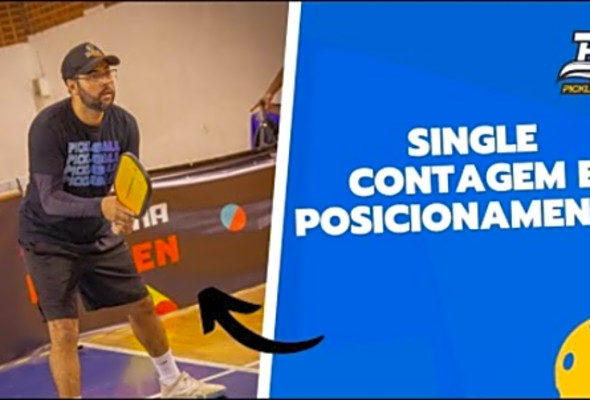 Pickleball Single Pontuao e Posicionamento #pickleball #pickleballcoach #bapickleball