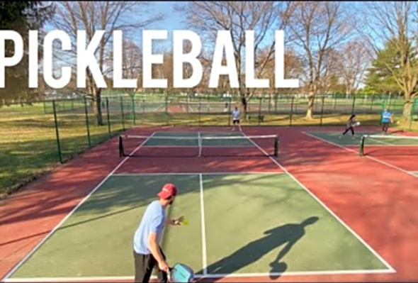 Mitch v Jaiden Pickleball Singles at Lindberg Park