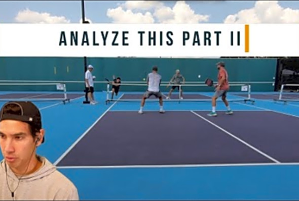 Pro Pickleball Match Analysis Part II