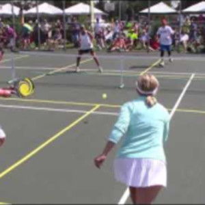 Miracle Ear Pickleball 5.0 MXD 1/8 Final Dave Weinbach/Stephanie Lane v ...