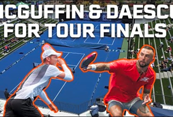 PREPARING FOR PPA TOUR FINALS: Tyson Teams Up with Andrei Daescu