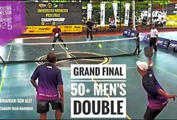 GRAND FINAL 50 Men&#039;s Double UI PICKLEBALL CHAMPIONSHIP 2025 - Alit-EdyK v RianH-ErwinS