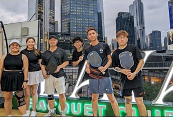 Chill Social Competitive Pickleball at the Playa&#039;s Club - TREC Kuala Lumpur Malaysia