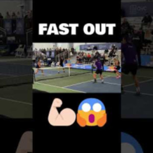 FAST OUT! Insane Pickleball Shots#pickleball