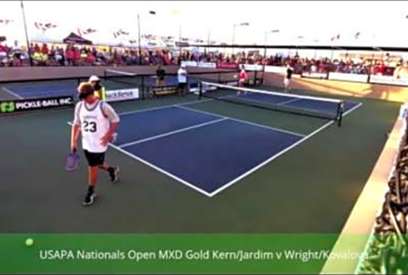 13NOV16 USAPA Nationals VIII Open MXD Gold Kern/Jardim v Wright/Kovalova .