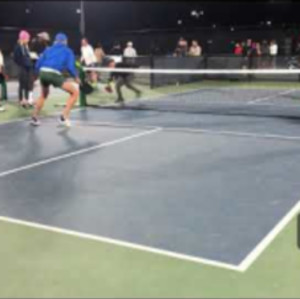 4.0-4.5 Women vs Men Doubles Pickleball Game (Tustin Legacy, Calif.)