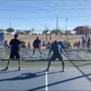 Attacks From Below The Net Are Low Percentage - Pickleball Strategy