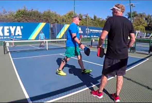 Newport Beach Pickleball Open 50 Plus Match 3