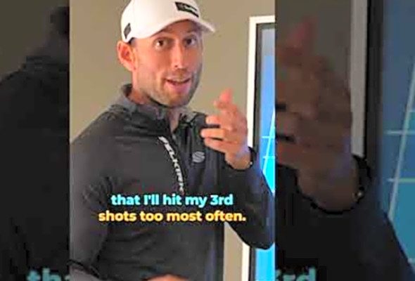 How to get good at the 3rd shot in pickleball #pickleball