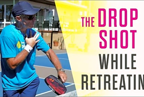 How to Hit a Drop Shot While Retreating - Win MORE Points With This