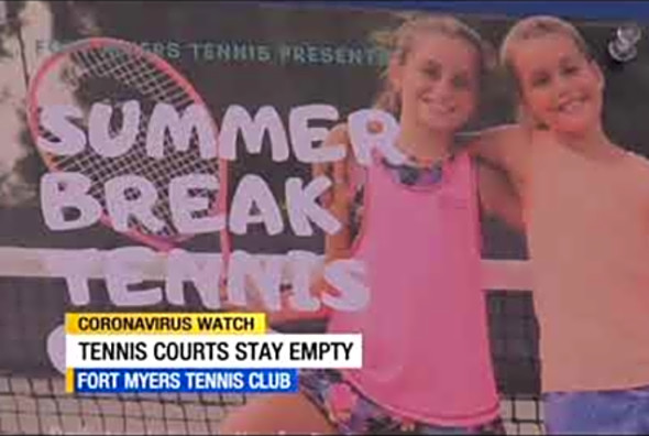 Fort Myers Racquet Club empty even as Lee County reopens tennis pickleball courts