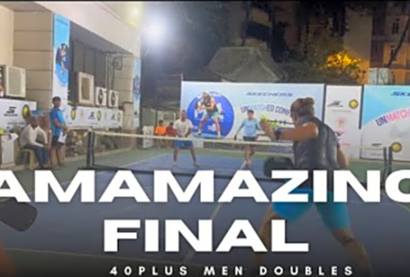 Final 40 men doubles # Mumbai open 2025 pickleball