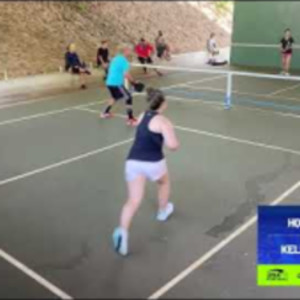 Pickleball Mixed Doubles Rec Play feat. Kelli/Isiah vs HQ/Zach
