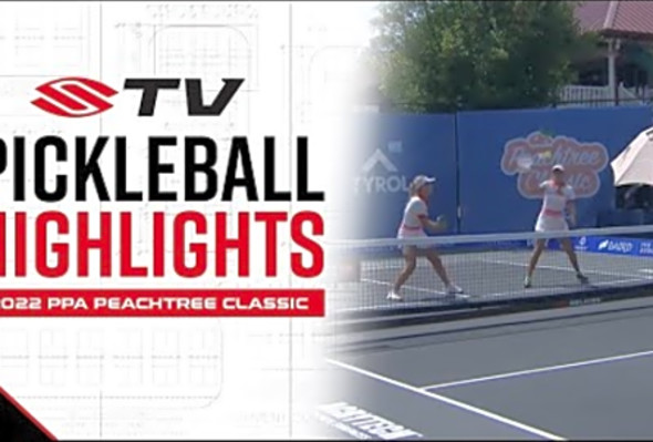 Leigh Waters Slam Pickleball Highlight - 2022 PPA Peachtree Classic Women&#039;s Doubles