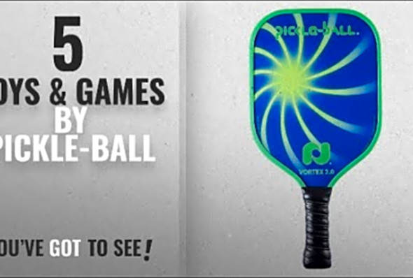 Top 10 Pickle-Ball Toys &amp; Games 2018: Pickle-Ball, Inc. Vortex 2.0 Pickleball Paddle (Blue)