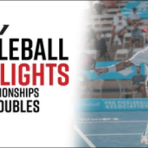 Tyson McGuffin&#039;s Backhand Around The Post Pickleball Highlight - PPA Cha...