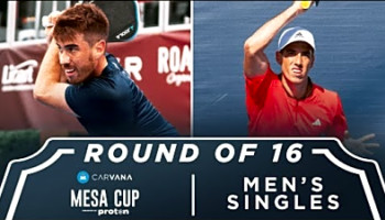 Federico Staksrud v Matthew Barlow at the Carvana Mesa Cup