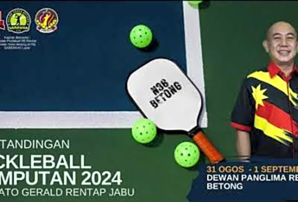 YB Dato Gerald Rentap Jabu Invitational Pickleball 2024