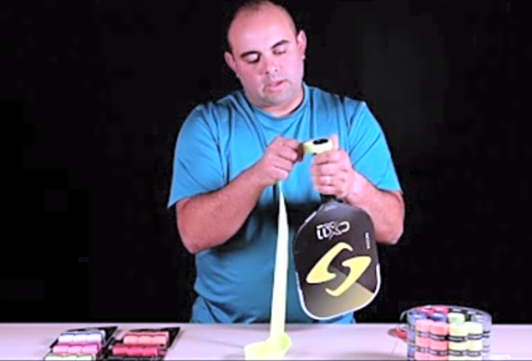 How To Install Overwrap Grip - Gearbox Pickleball