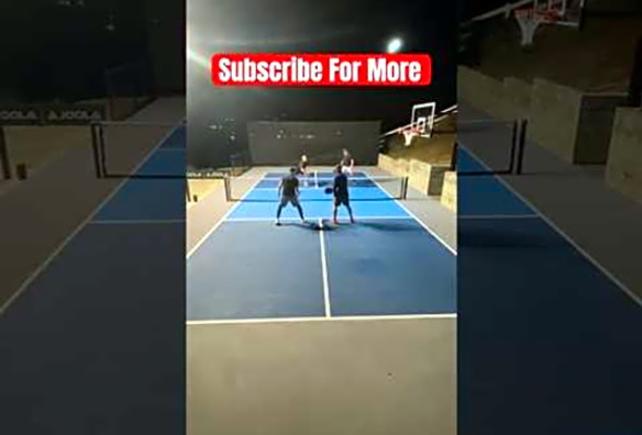 Solid Pickleball Rally!