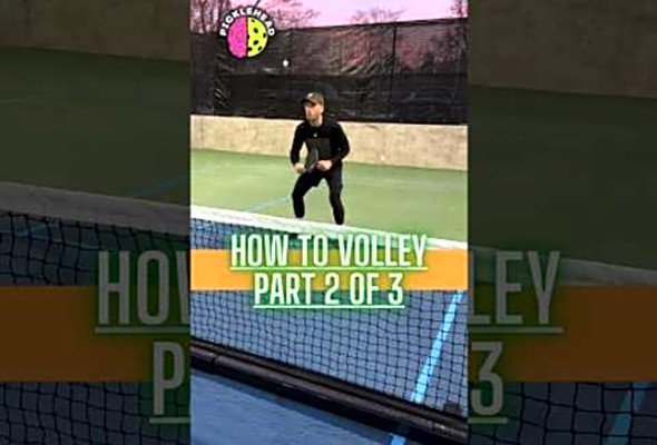 5.0 Volley Tip! #pickleball #pickleballtips #shortsfeed #short