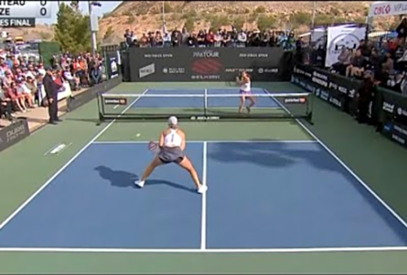 Catherine Parenteau vs. Salome Devidze - GOLD Medal Match Highlights - PPA Red Rock Open 2023