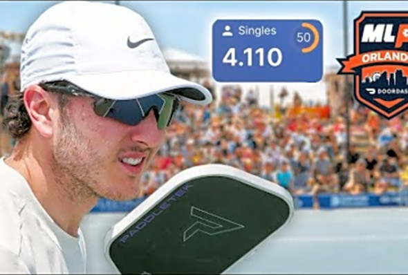 I Entered the TOUGHEST Pickleball Tournament of My Life (Singles Edition)