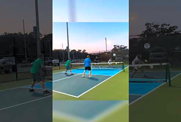 Only The Last Shot Matters! #pickleball #defense #fast