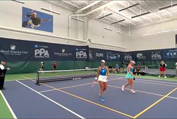 Anna Leigh Waters/Catherine Parenteau vs Tyra Black/Jennifer Tavernier Pickleball PPA North Carolina