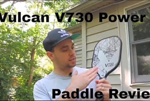 Vulcan V730 Power Paddle Review - Singles Focused Pickleball