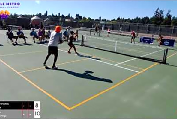 2021 Seattle Metro Pickleball Classic MxDSrPro GOLD T.Tourangeau/E.Ruiz v M.Lee/D.Hastings