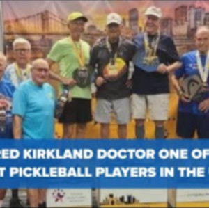 Kirkland doctor one of the highest ranked pickleball players in the country