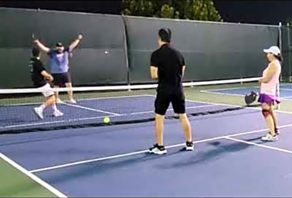 What a Fun Point! Jackson / Luke vs Lily / Rich Pickleball match play highlights August 16th
