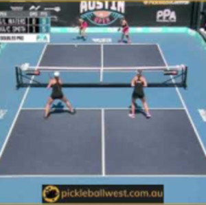 Epic pickleball rally with an ATP to finish - Womens Pro Doubles PPA Tour