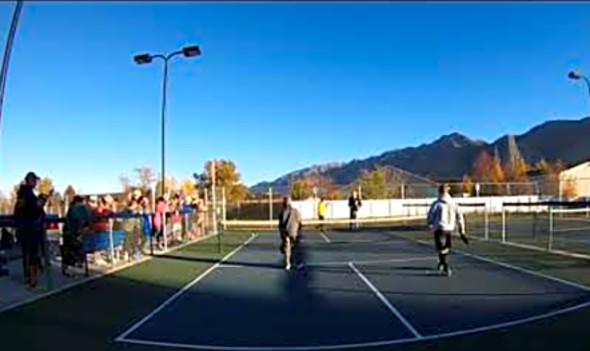 Pickleball Clinic 10/28/17 How to attack from the baseline