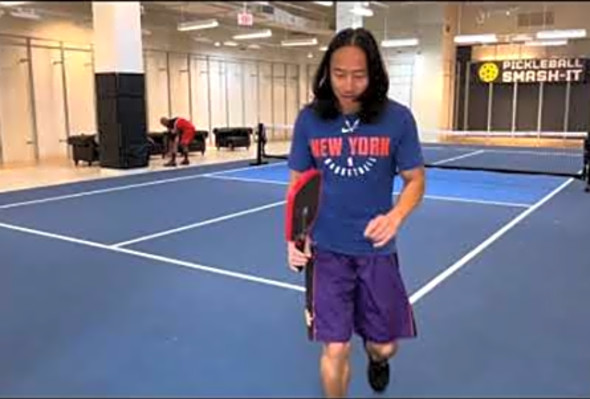 Warm up Pickleball in Pickleball smash it