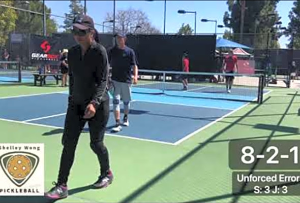 2021 Anaheim Classic Pickleball Challenge Gold Medal 4.0 Mixed Doubles Game
